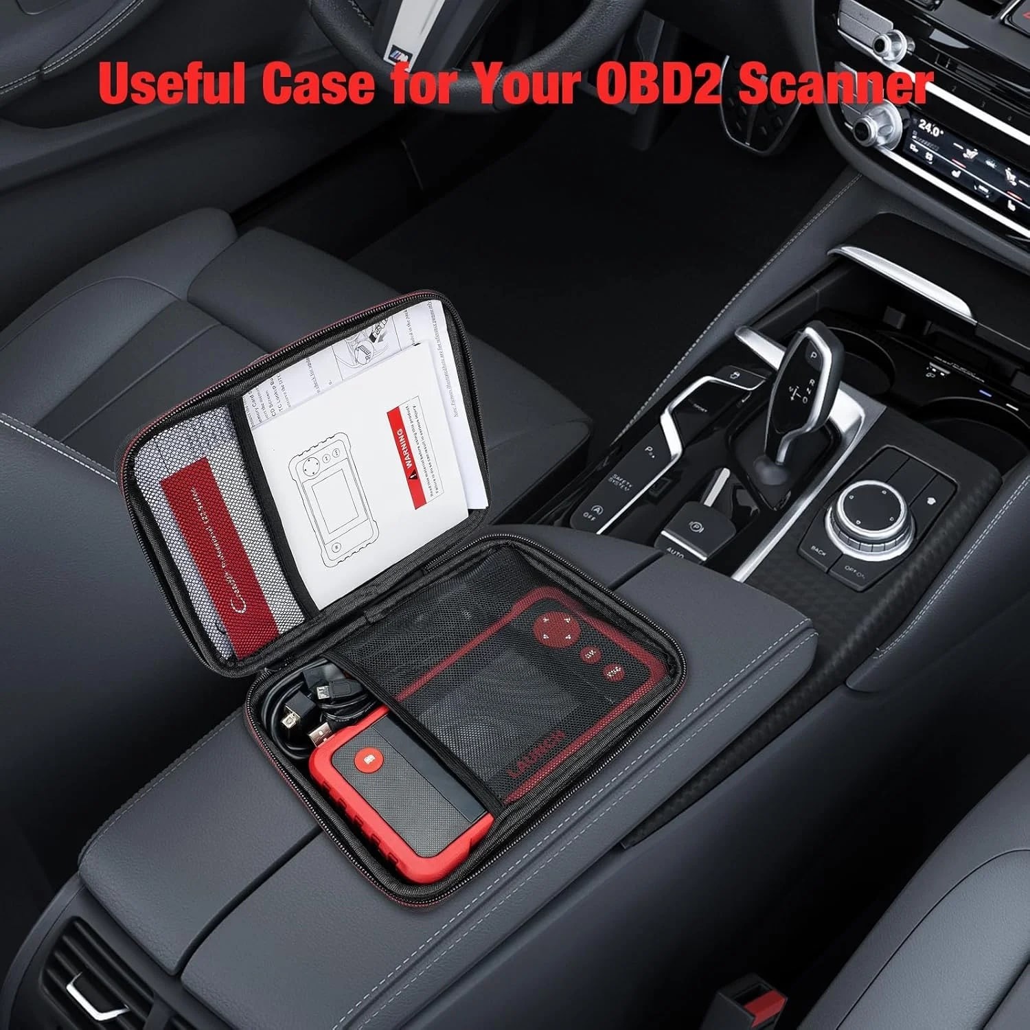 Protective EVA Carry Case For OBD2 Scanner Diagnostic Tool Storage