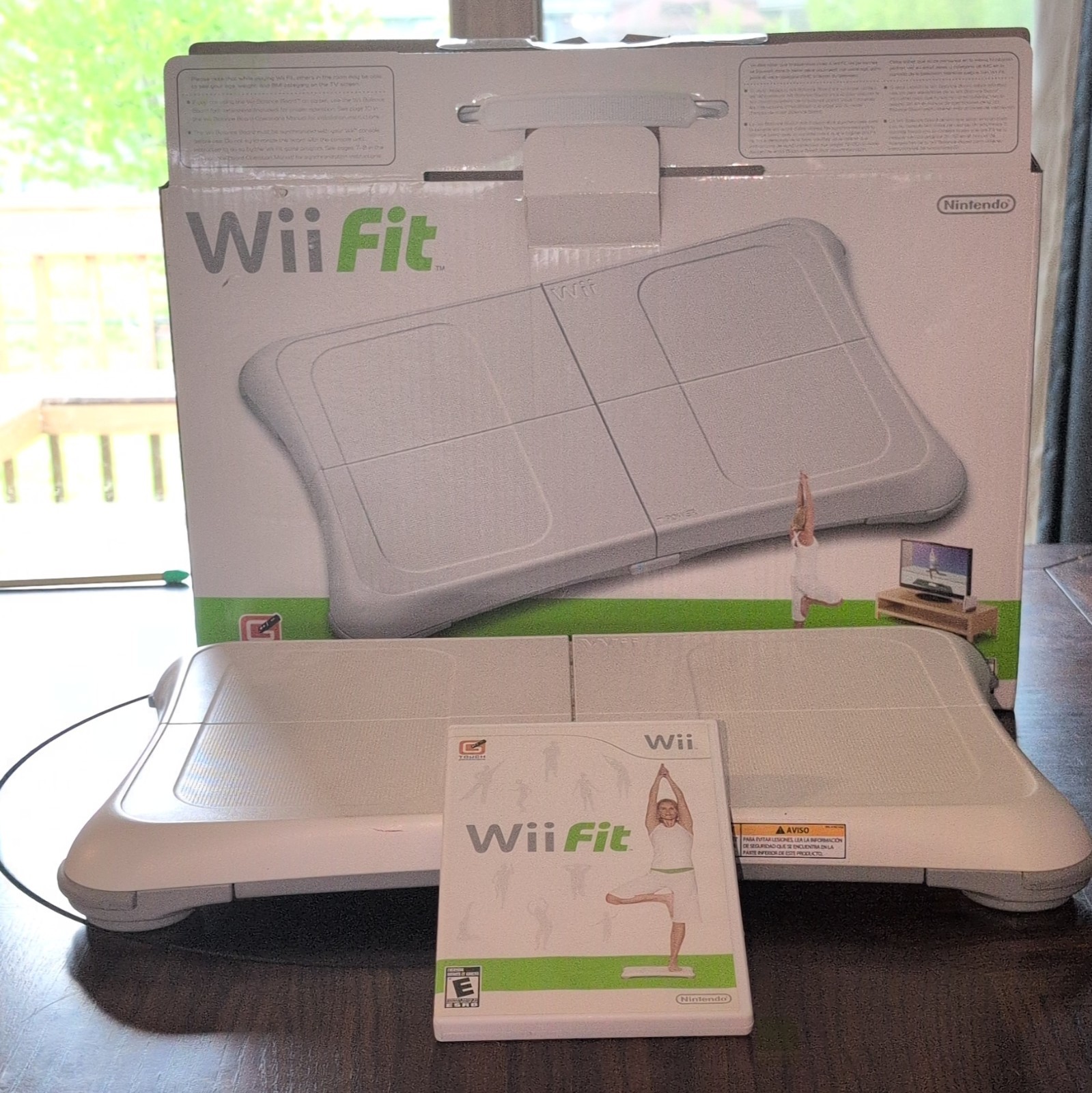 Nintendo Wii Fit Balance Board and Game Bundle