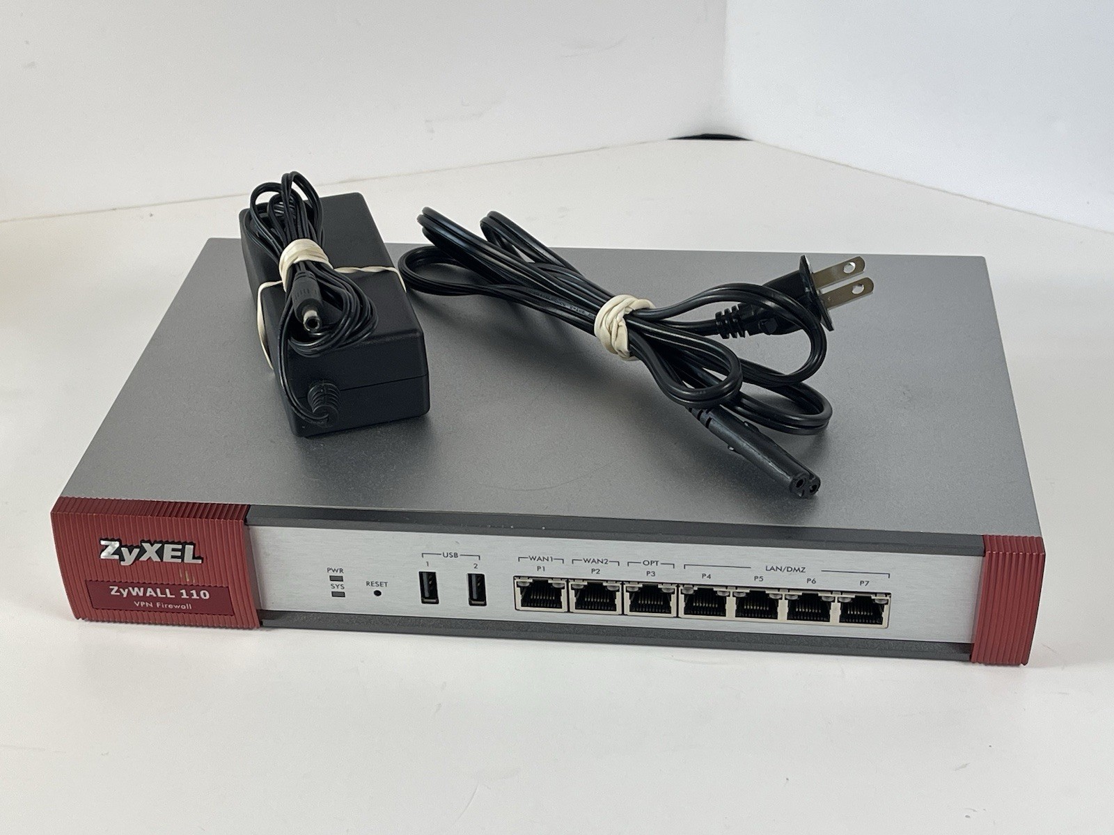 ZyXEL ZyWALL 110 VPN Firewall 12V DC Power Supply
