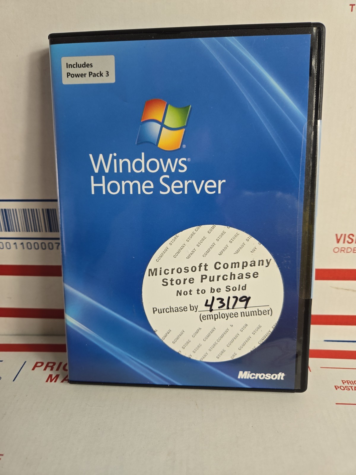 NEW-Windows Home Server 2009 OEM Software DVD with Product Key