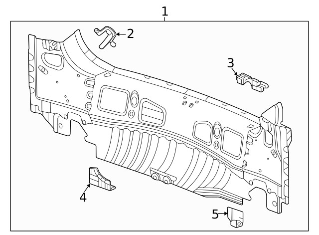 Genuine GM Side Bracket 42778807