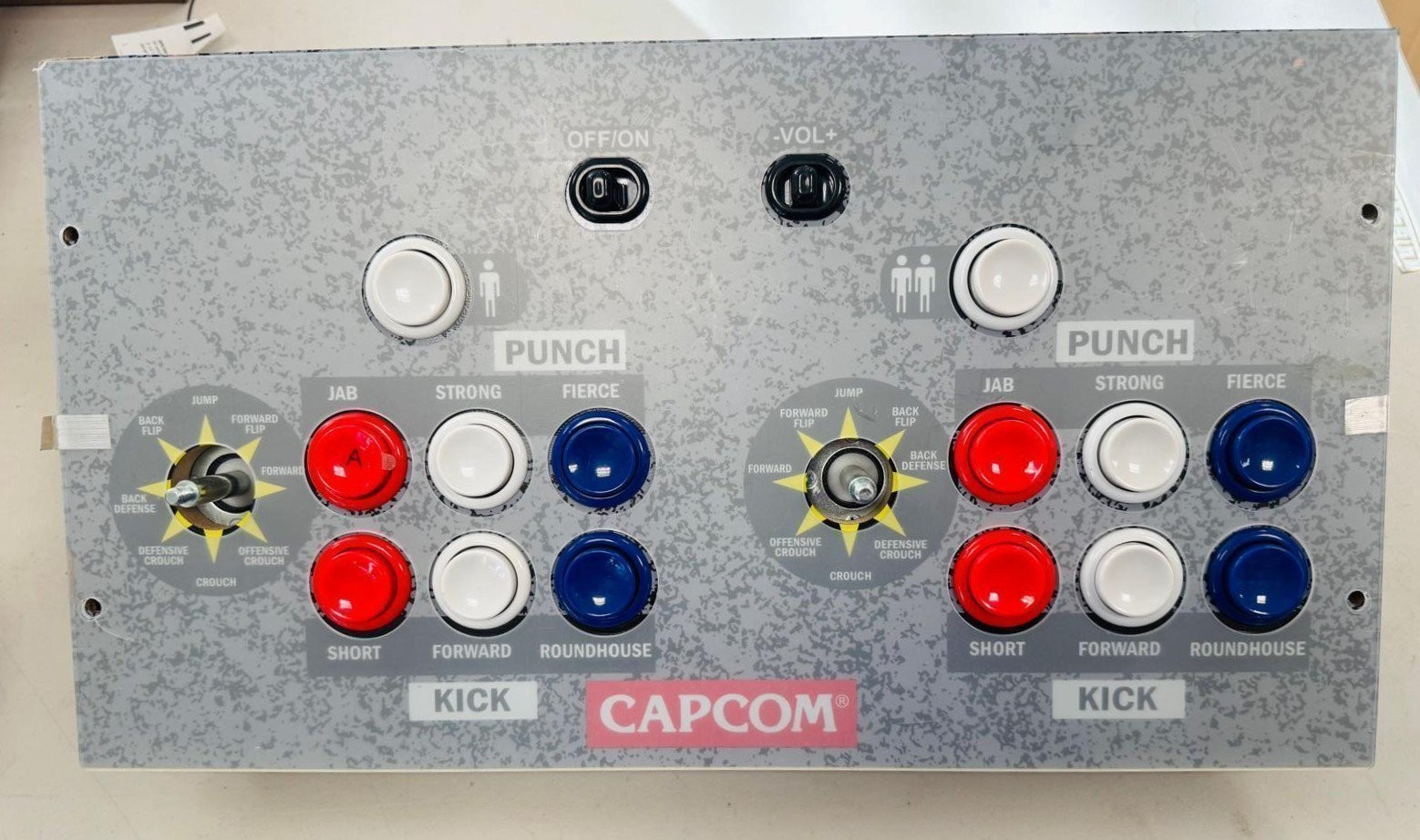 Arcade1Up Capcom Legacy Edition 2-Player Control Deck Panel - USED