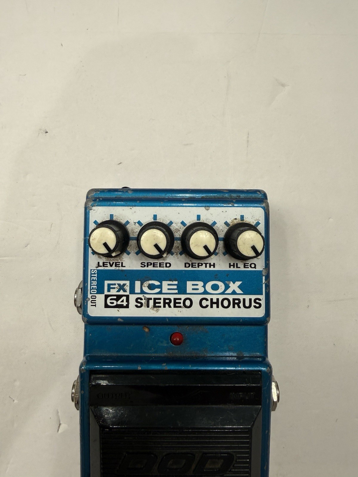 DOD Digitech FX64 Ice Box V3 Stereo Analog Chorus Guitar Effect Pedal *READ*