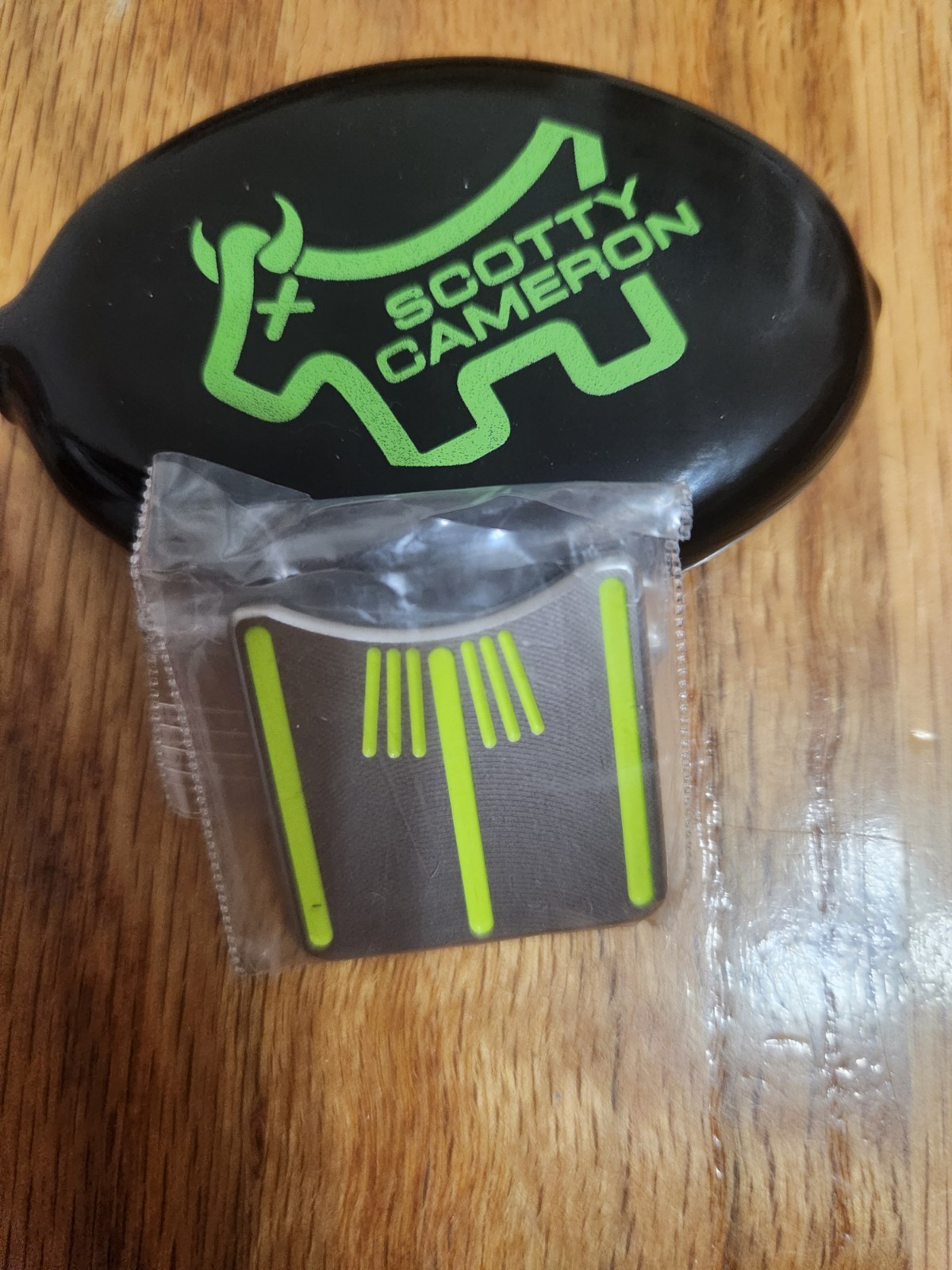 Scotty Cameron Ball Alignment Tool Lime Green Paint Fill Brand New