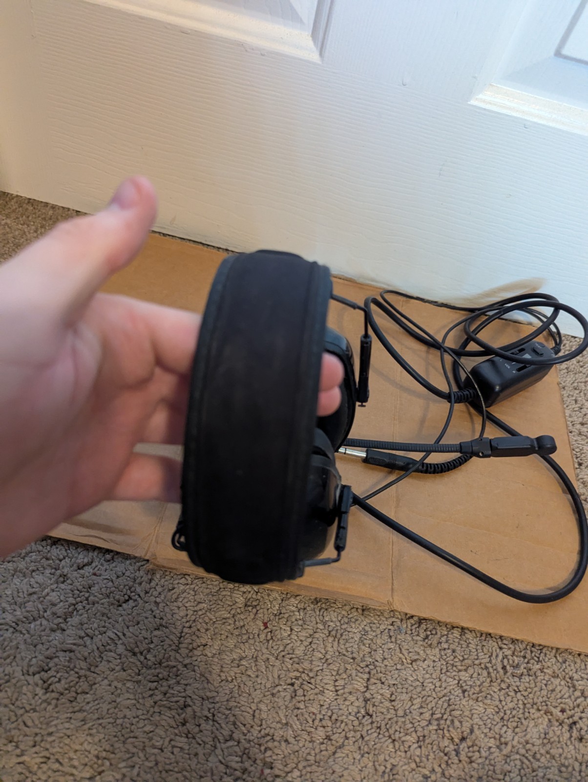 AVShop Design Headset Headphones - UNTESTED AS IS