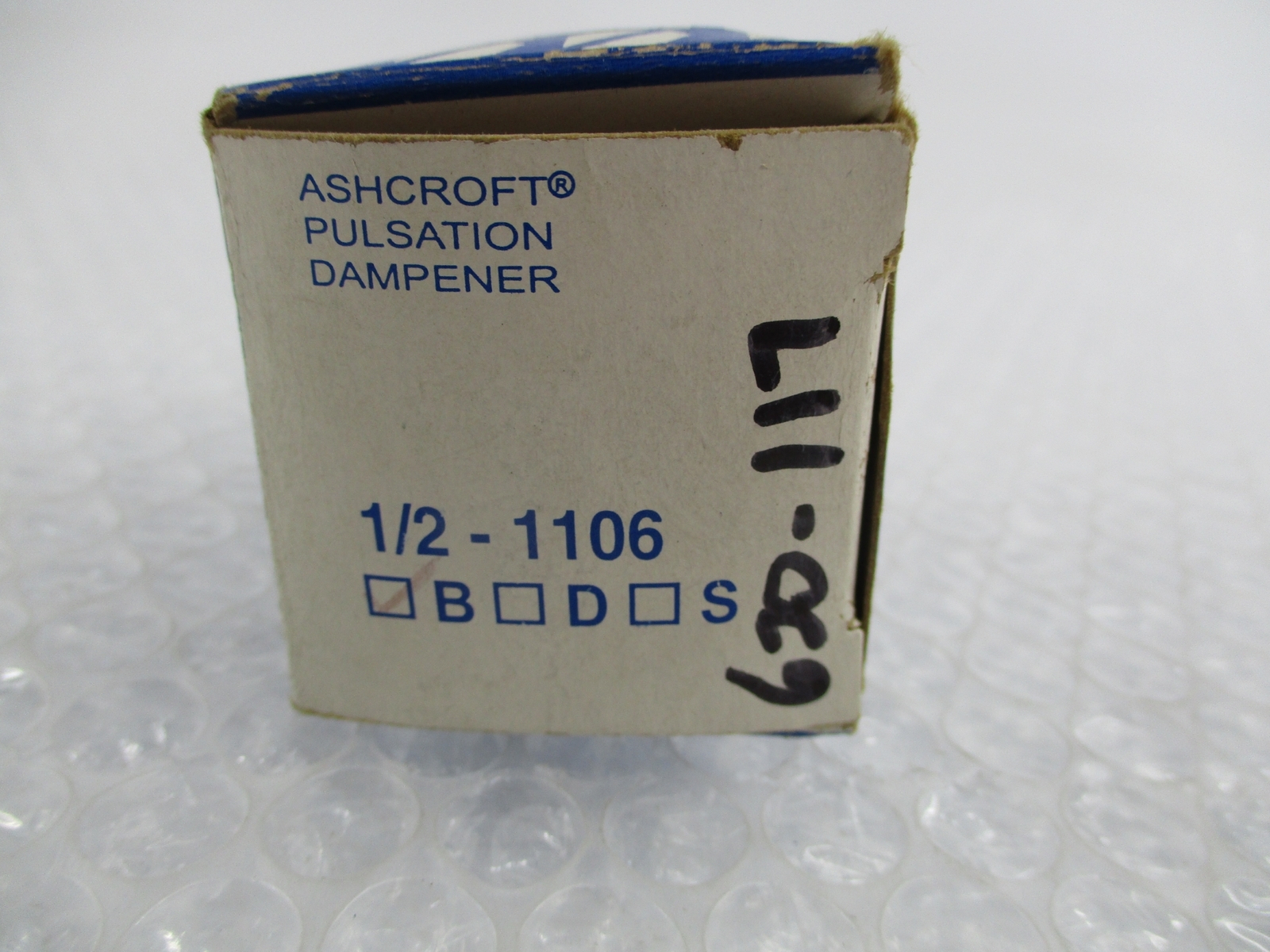 ASHCROFT 1/2-1106 DAMPENER (AS PICTURED) NSMP