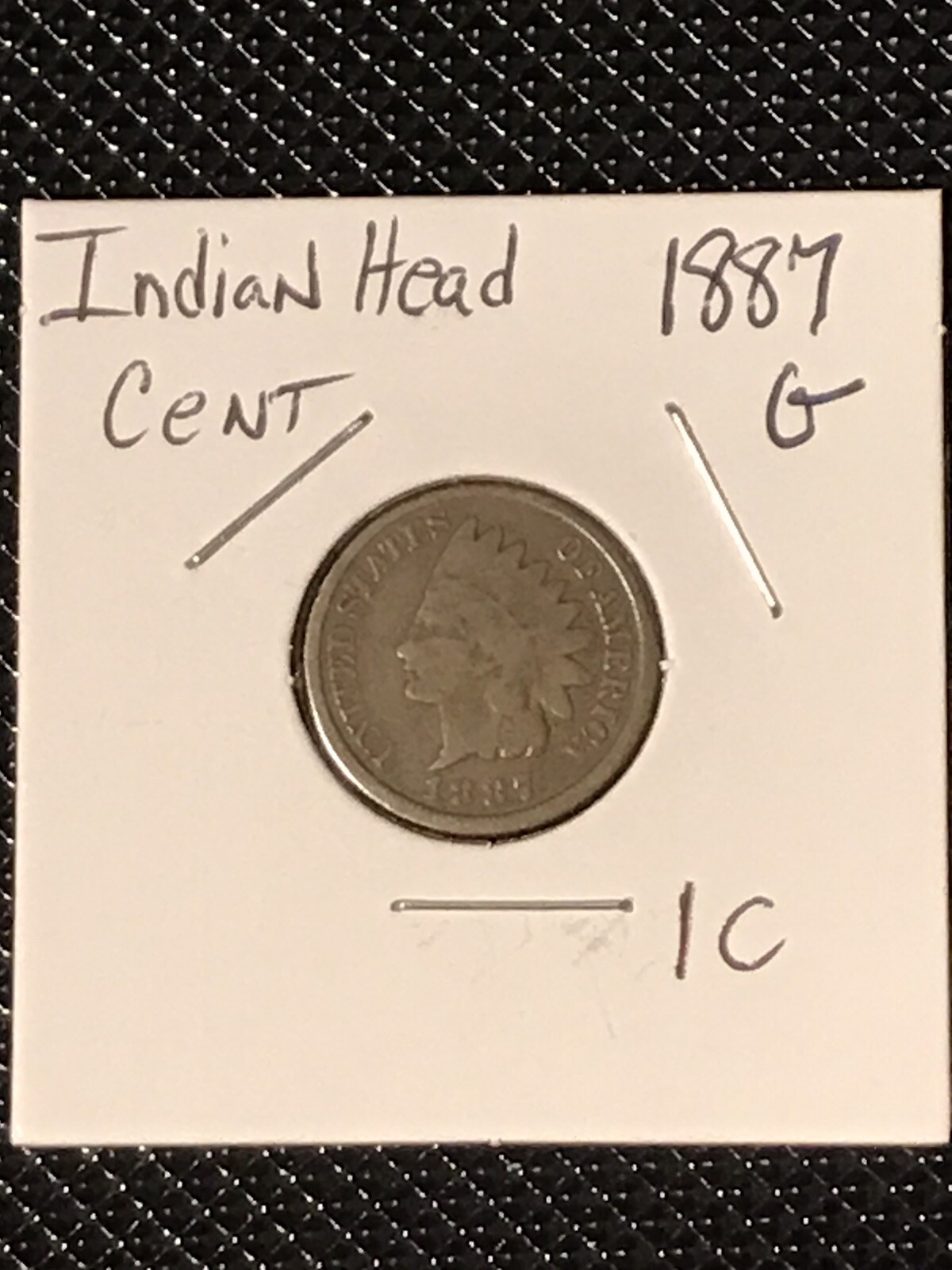 1887 Indian Head Cent
