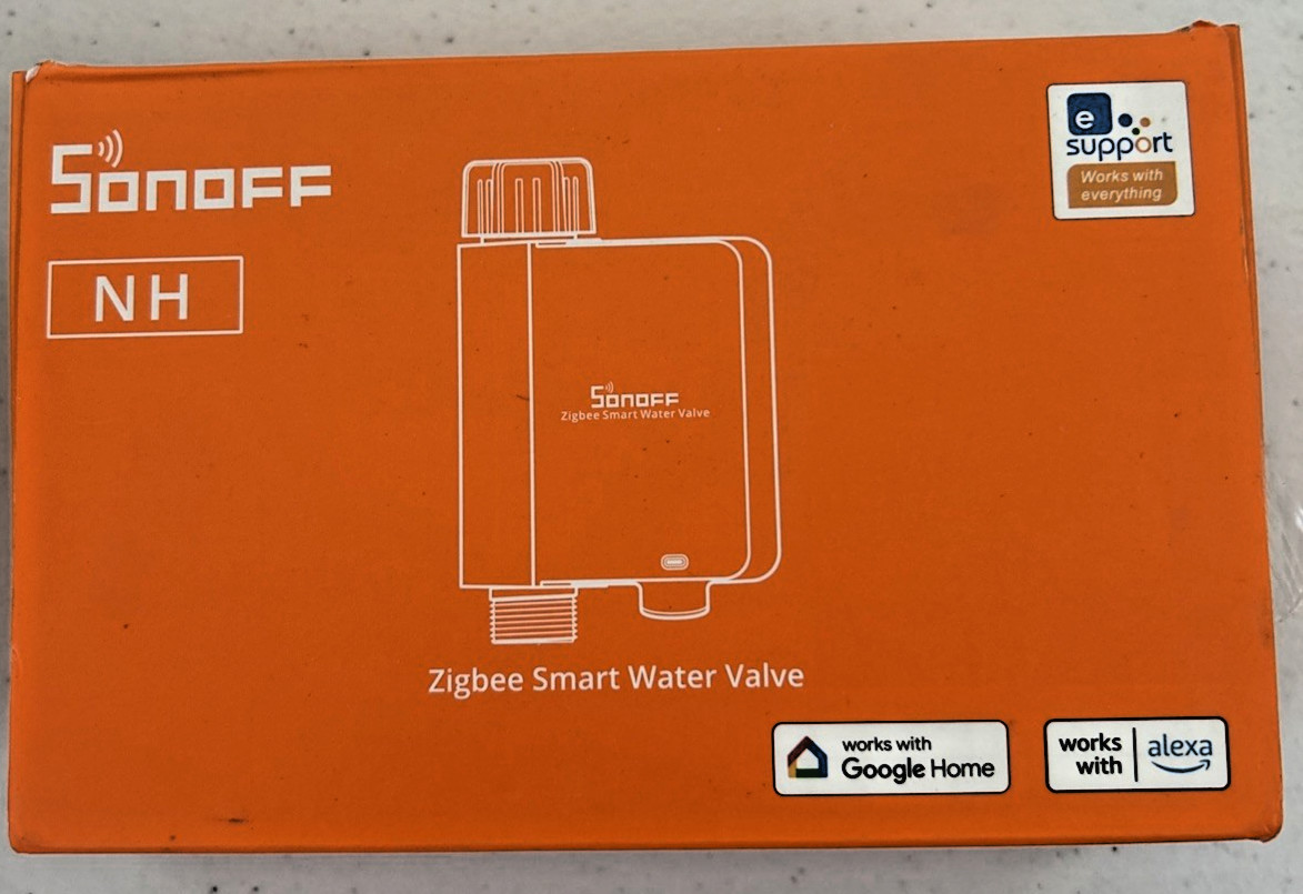 OPEN BOX - Sonoff Zigbee Smart Water Valve