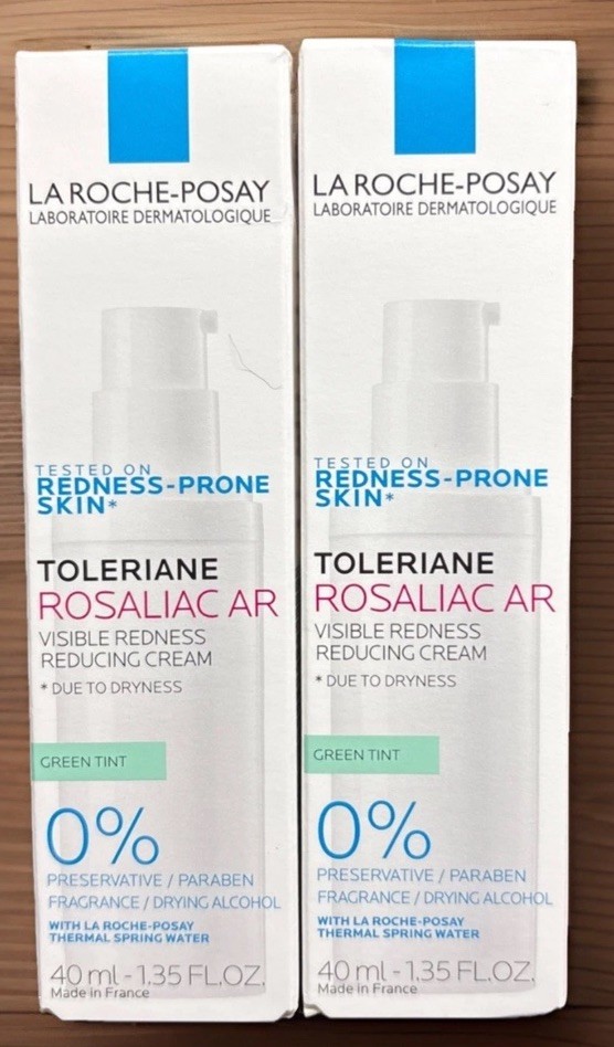 La Roche-Posay Toleriane Rosaliac AR Redness Reducing Cream 40ml NEW Lot of 2!!