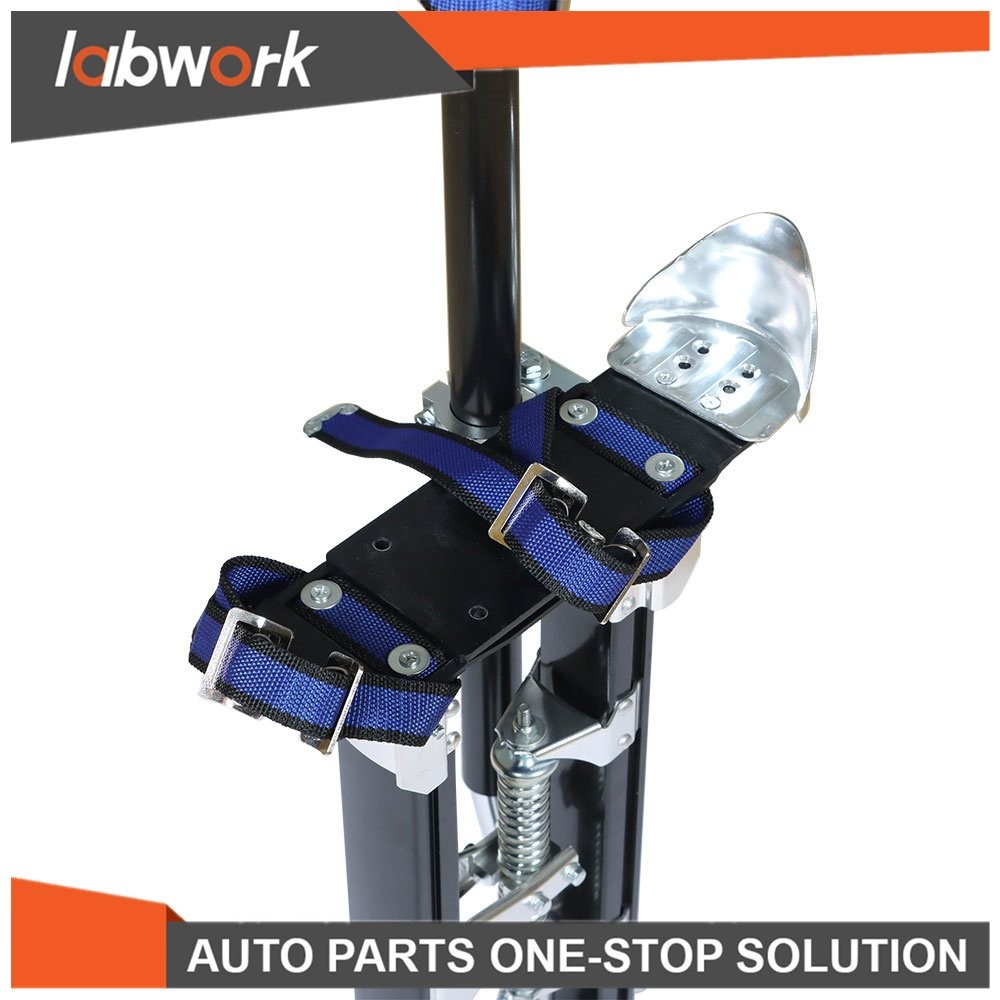 Labwork Black Adjustable 18”-30” Drywall Stilts Tool For Painters Walking Taping