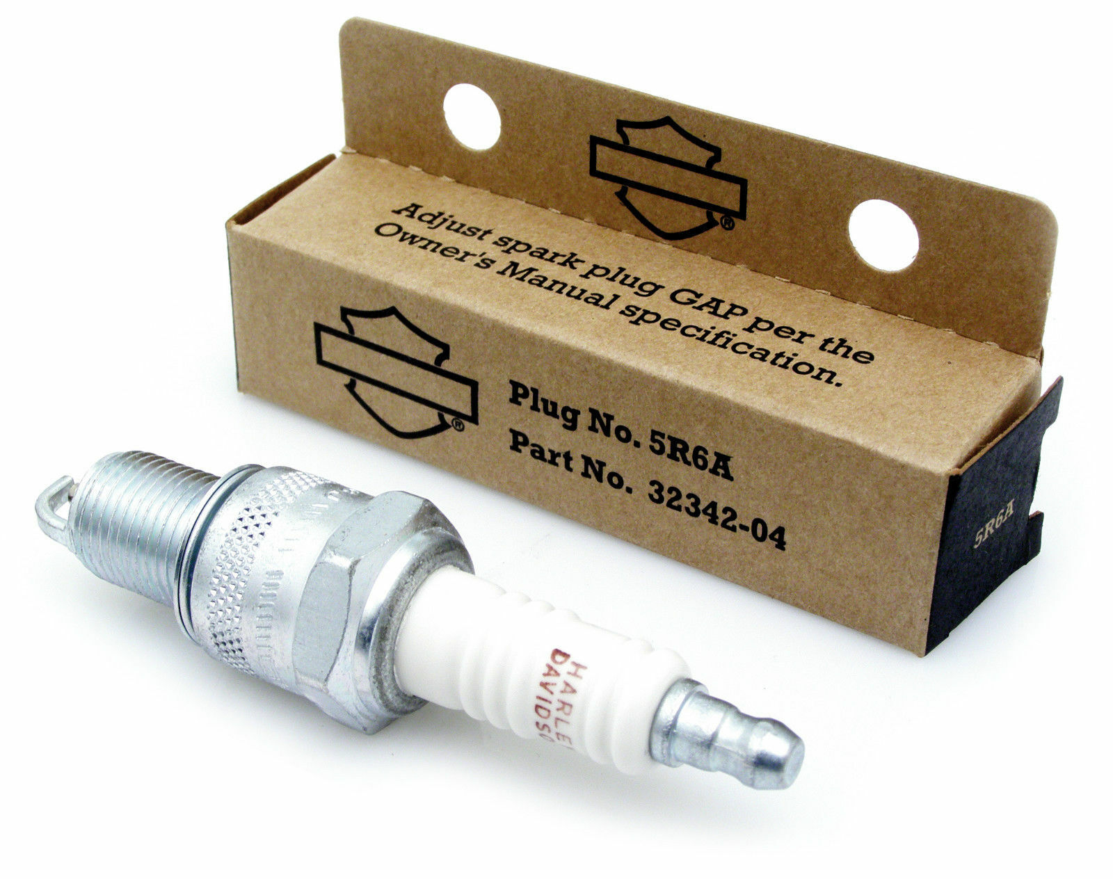 Harley-Davidson - 5R6A Spark Plugs  - Pair -  Evo 1340 32342-04 x 2