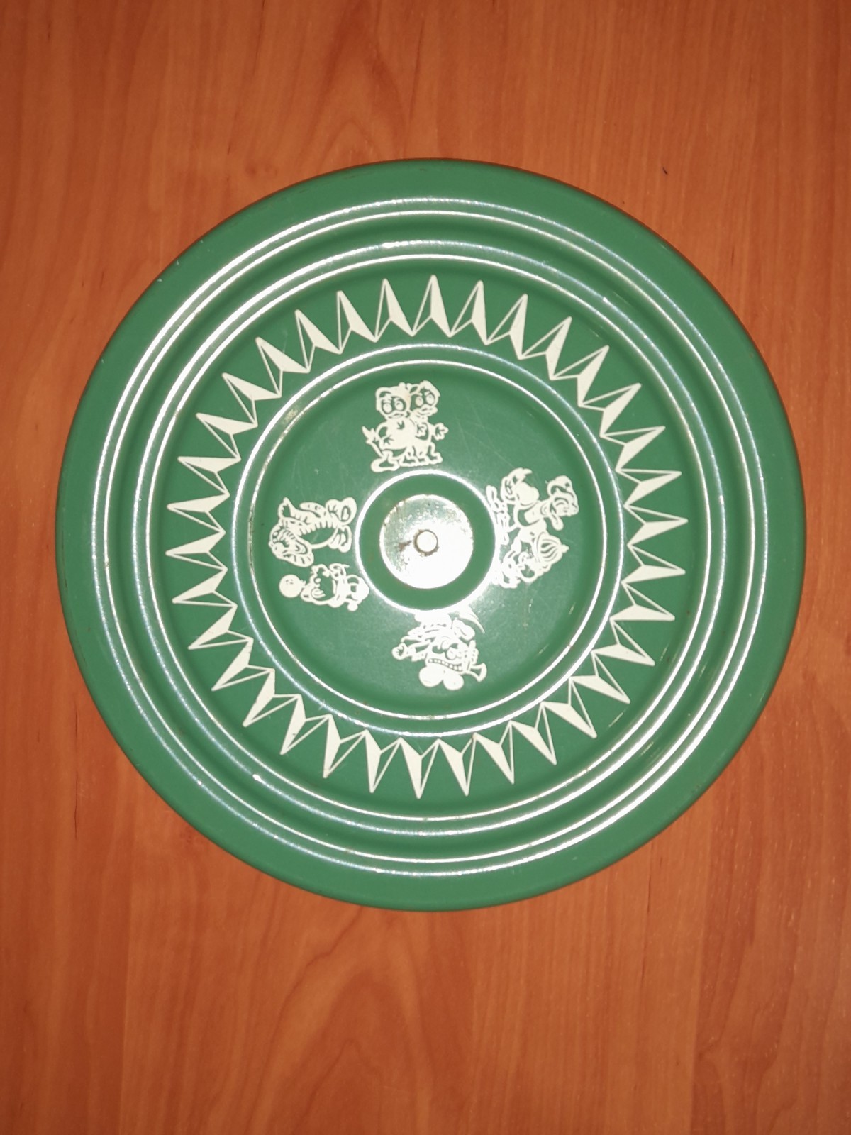 Vintage Soviet Fitness Disc Health Grace USSR,Walt Disney characters Floor Disc