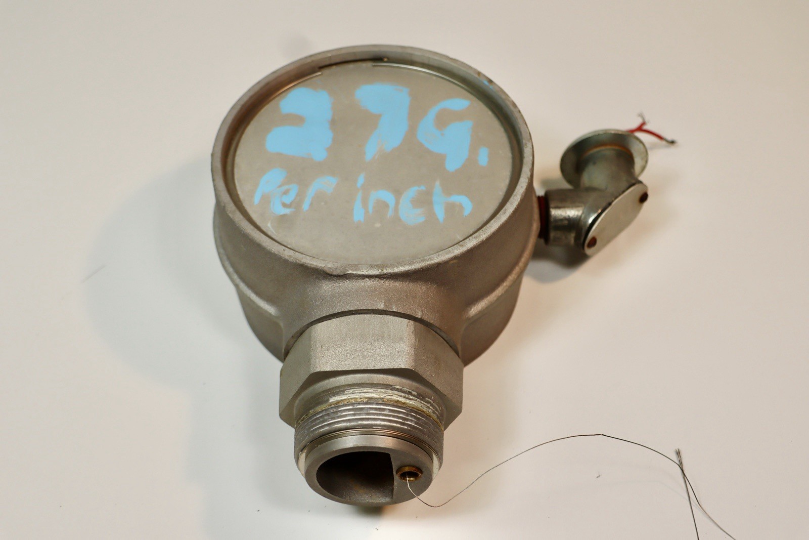 Morrison Bros 918 Series 2" NPT Clock Gauge Alarm, UNKNOWN CONDITION