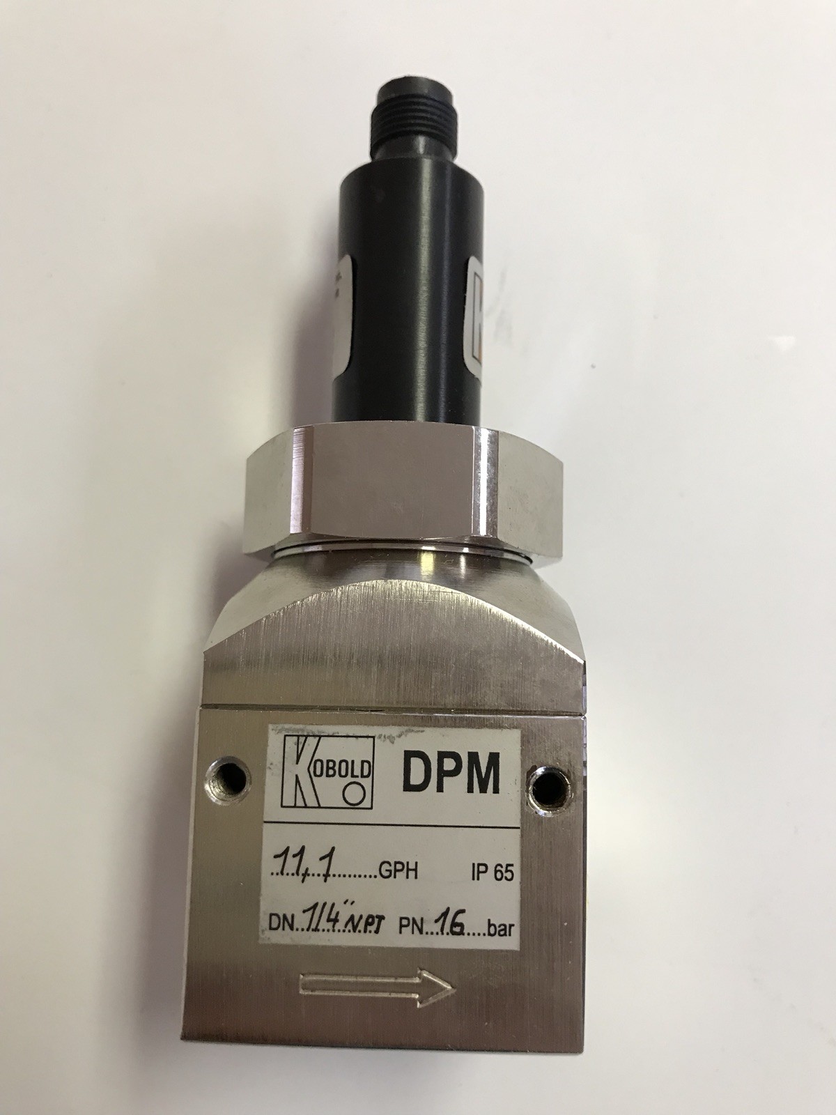 Kobold DPM Pelton Wheel Flow Sensor