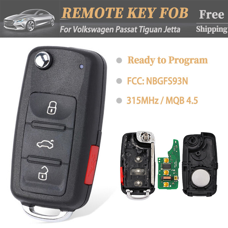 5K0837202BP 315MHz MQB ID48 Smart Remote Key Fob Fits VW Passat Jetta Tiguan