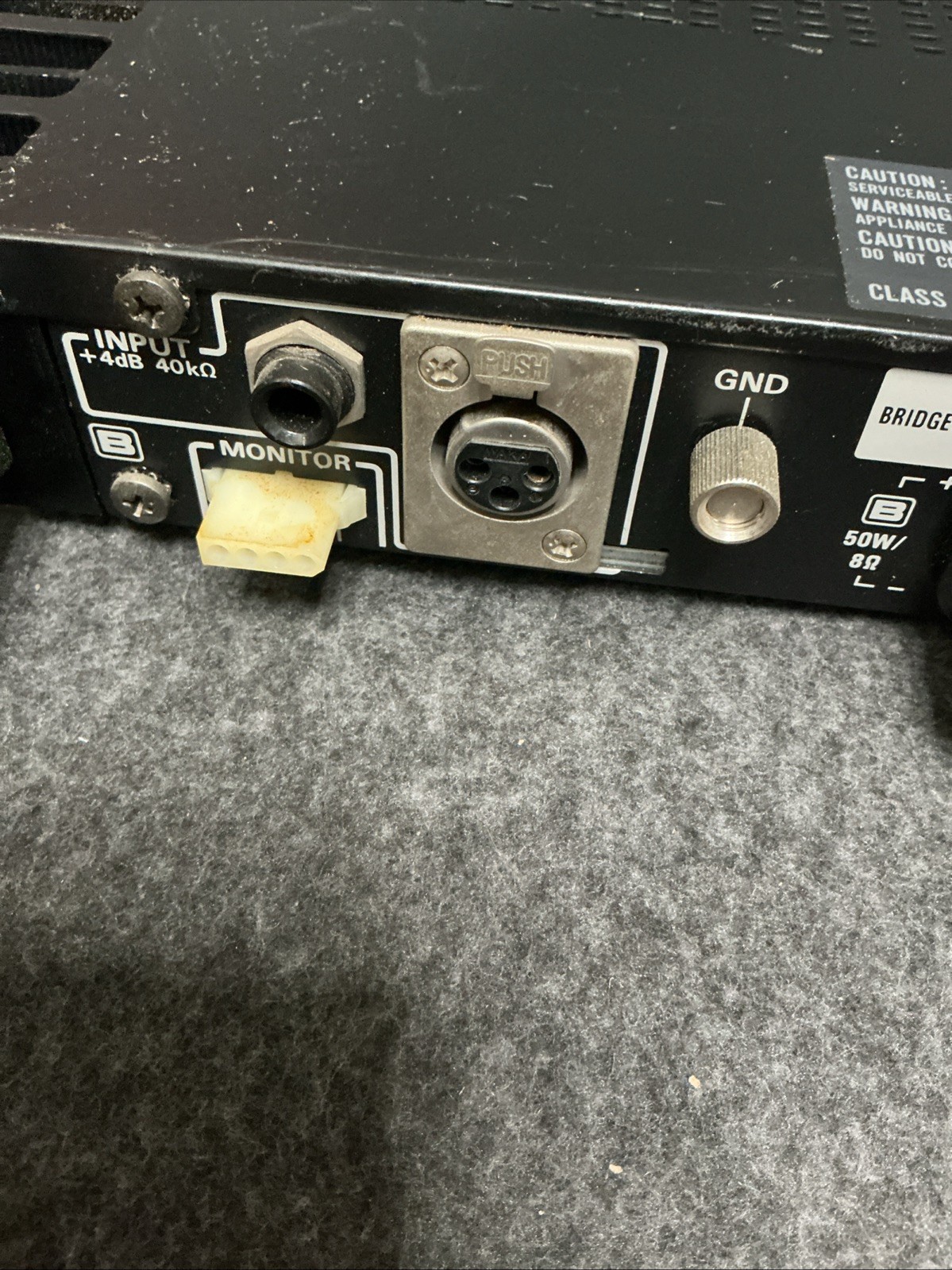 Panasonic Ramsa WP-9055 2-channel power amplifier