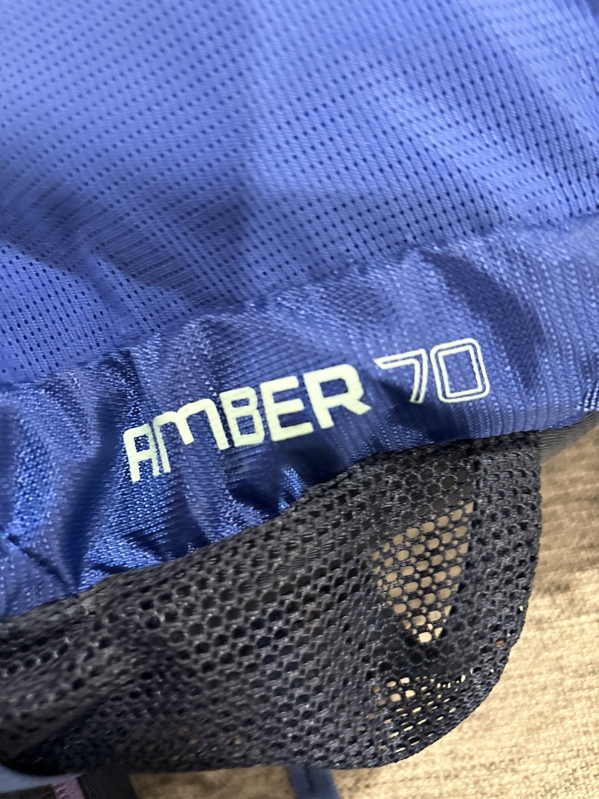 Gregory Amber 70L Blue Hiking Backpack