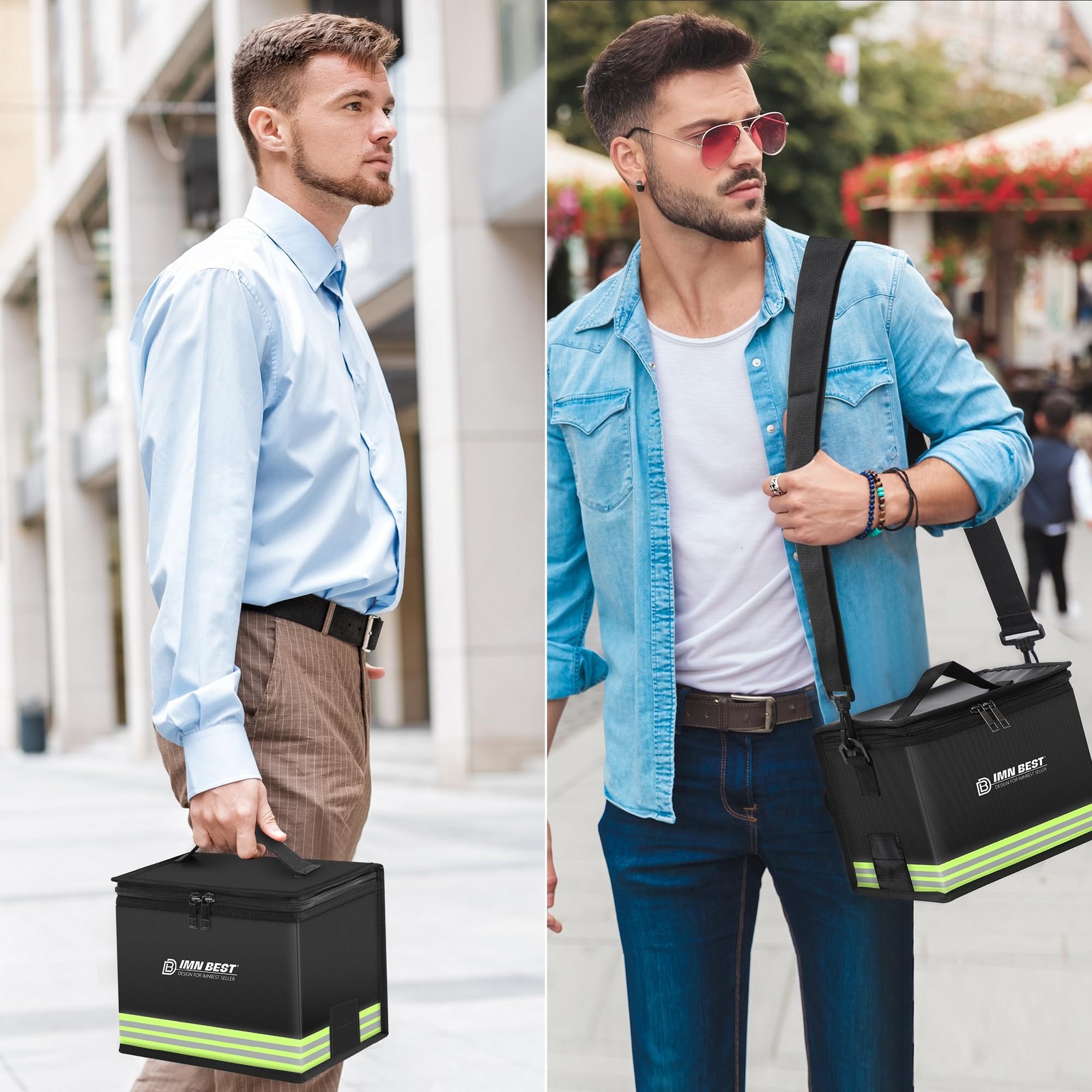 Fireproof Lipo Battery Storage Bag - Large Capacity, Explosion-Proof, Safe