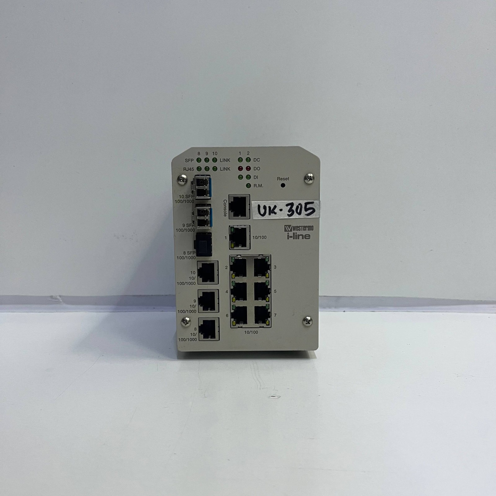 Westermo MDI-110-F3G Managed Gigabit Switch, UK#305