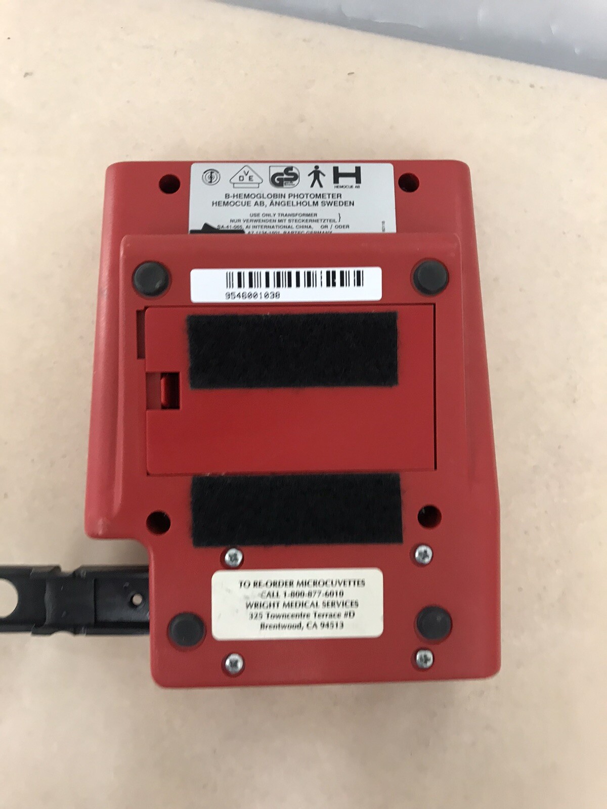 HemoCue B-Hemoglobin Photometer System Blood Glucose Analyzer Lab