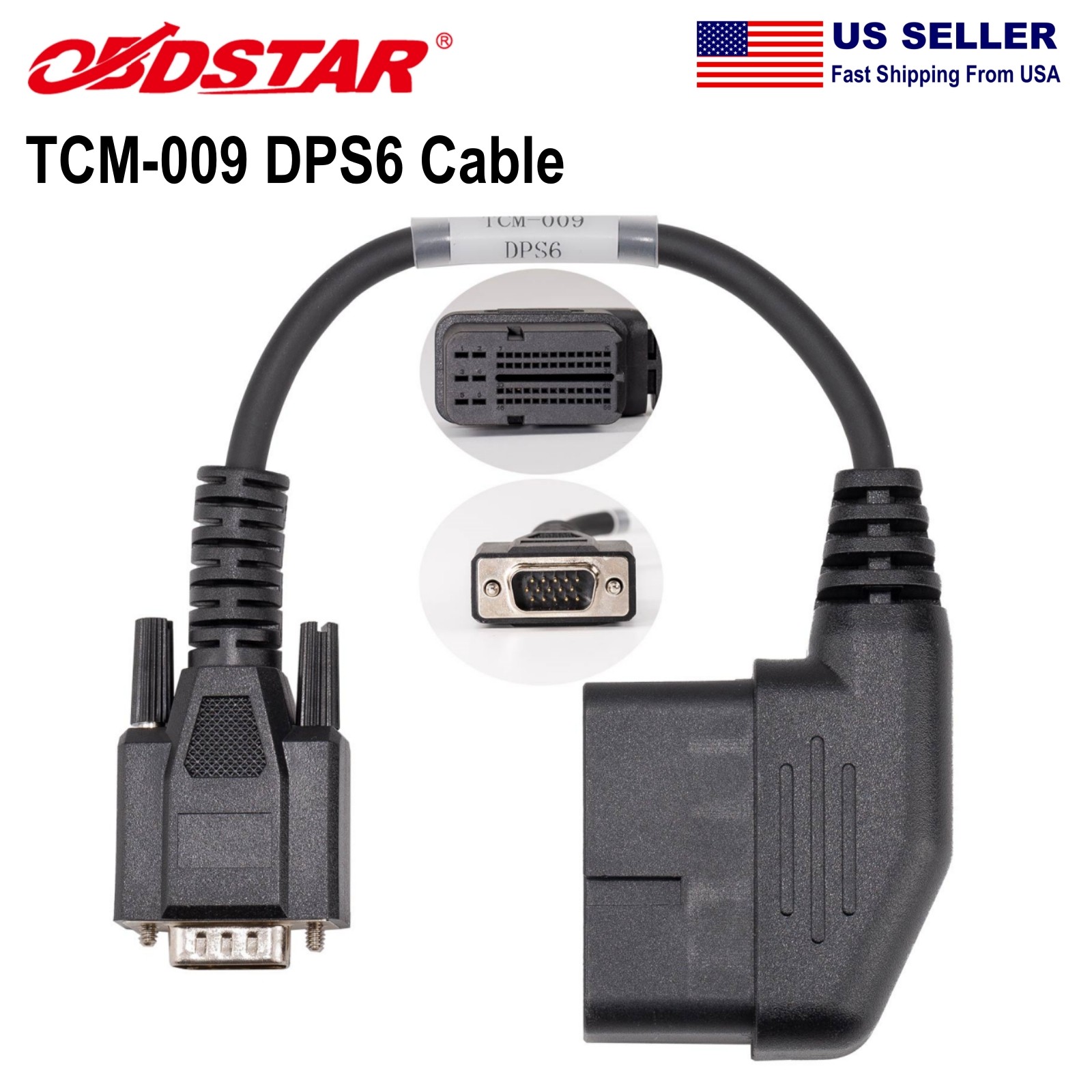 OBDSTAR TCM-009 for Ford DPS6 Cable Work for X300 Classic G3 and DC706 Scanner