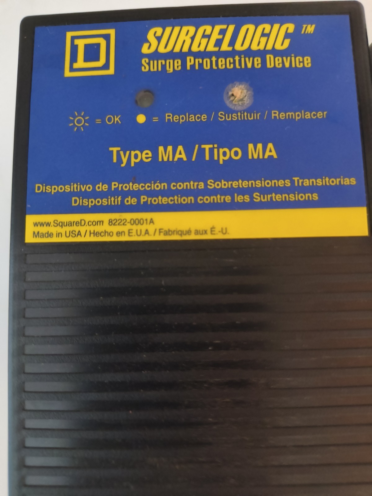 Square D MA4IMA16 Surge Protective Device and display kit