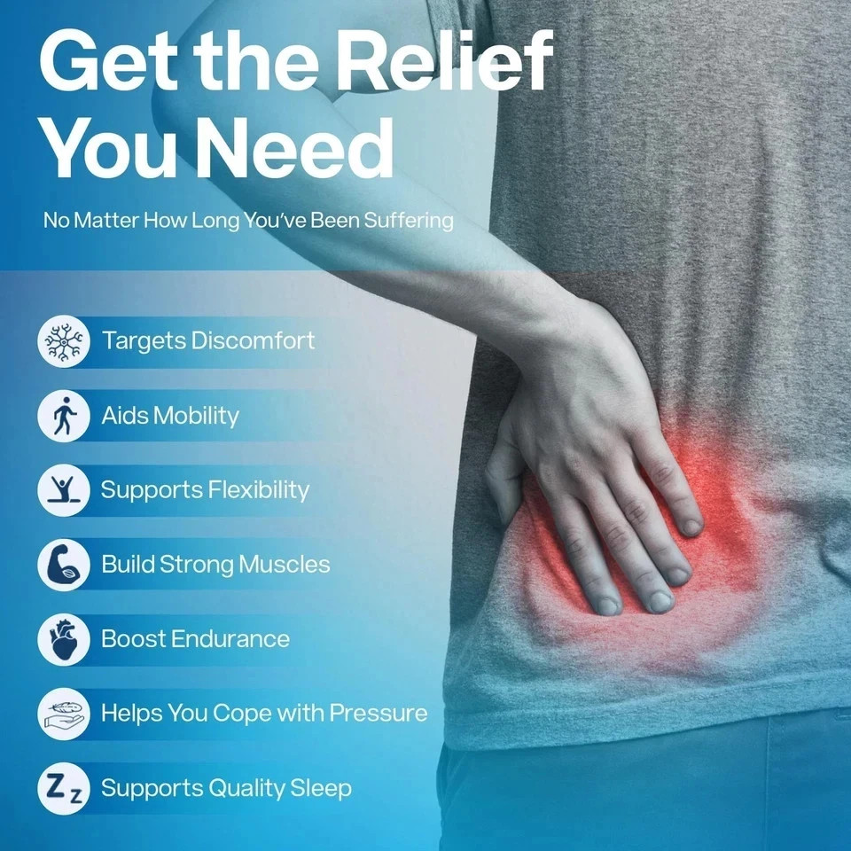 Alpha SciatiEase Sciatic Nerve Health Support Supplement Brand New