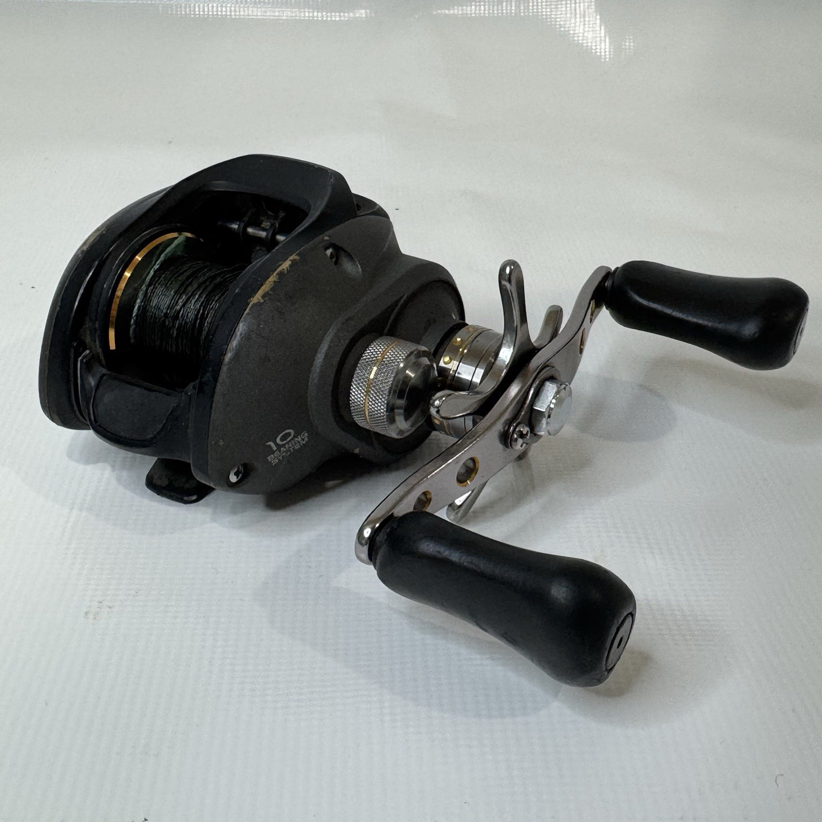 Low Profile Baitcasting Reel 7.1:1 10 Bearing System Fishing Reel RH