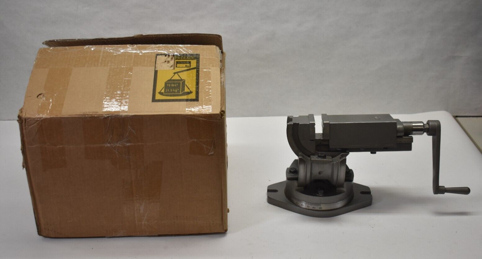 Gibraltar Machine Vise 3 Way Angle Swivel Base 3" Jaw Opening Genuine OEM