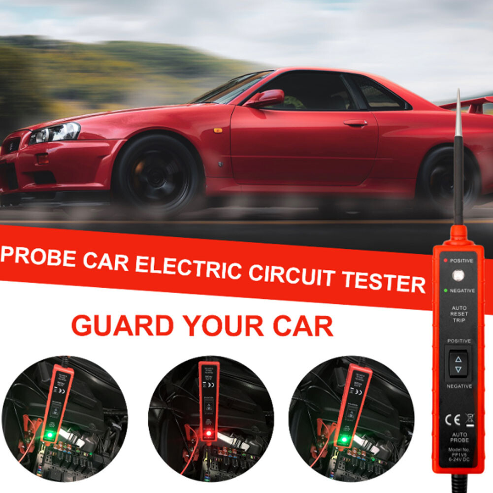 Digital Automotive Car Power Probe Circuit Electrical Tester Test Device System