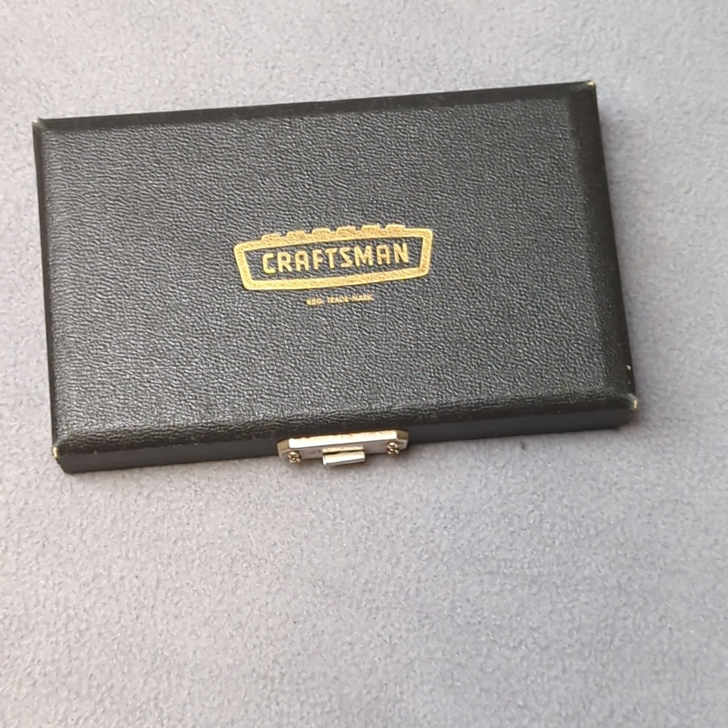 Vintage CRAFTSMAN 0-3" Depth Micrometer in Case