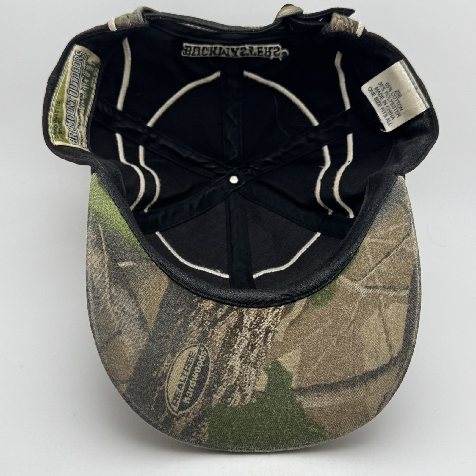 Buckmasters Whitetail Hunting Camo Hat Paramount Outdoors Adjustable Brown Cap