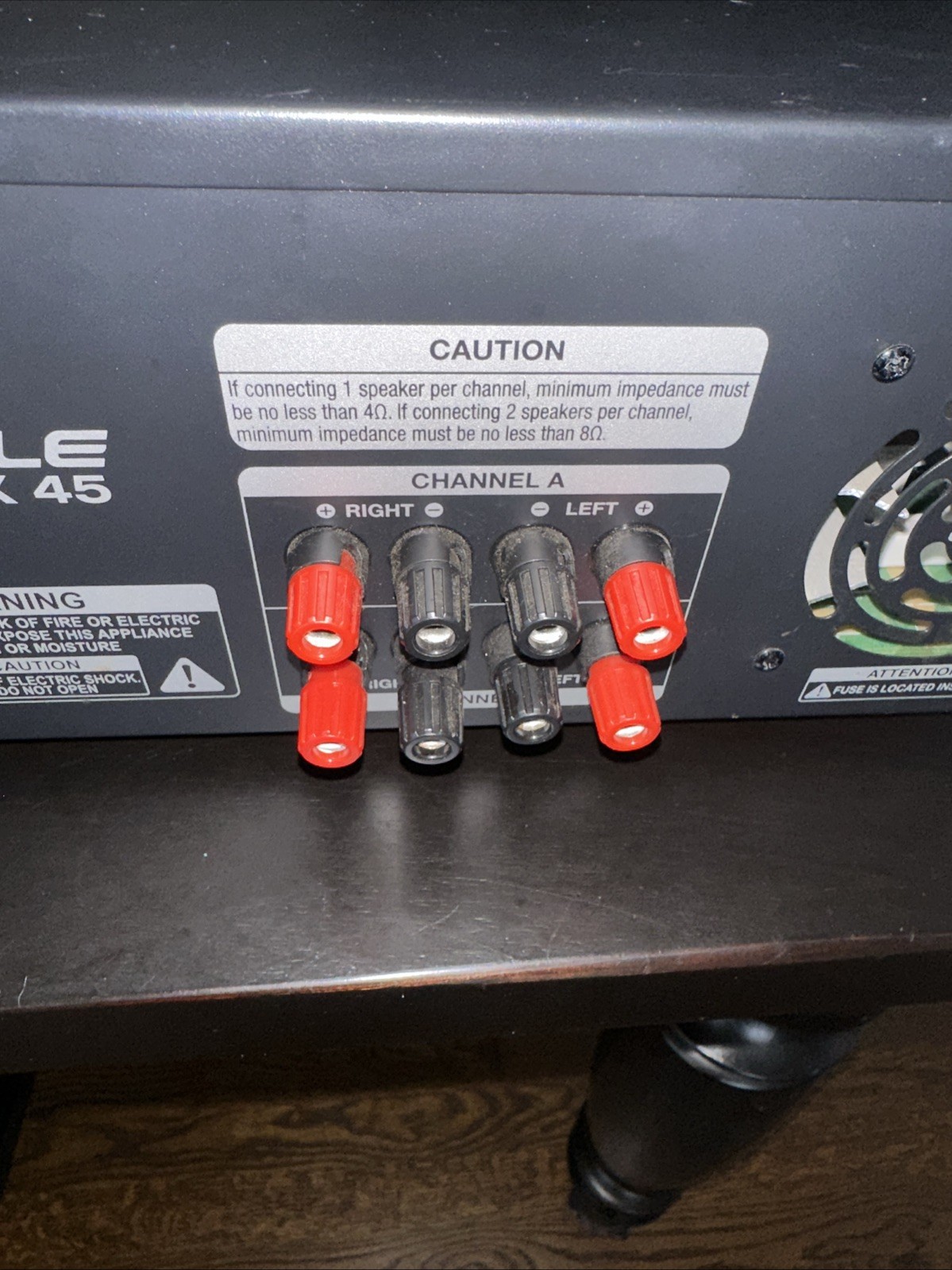 Rockville SingMix 45, Powered Mixer Amplifier
