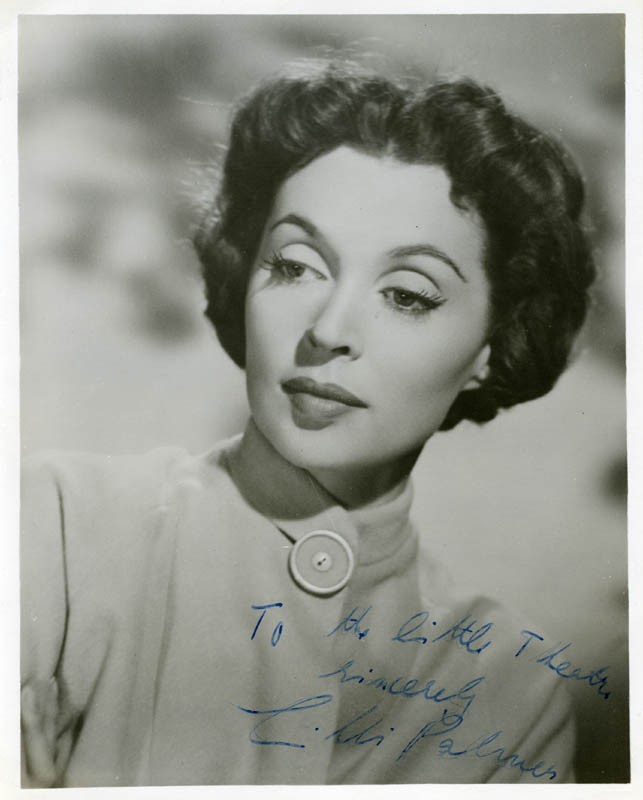 LILLI PALMER - INSCRIBED PHOTOGRAPH SIGNED