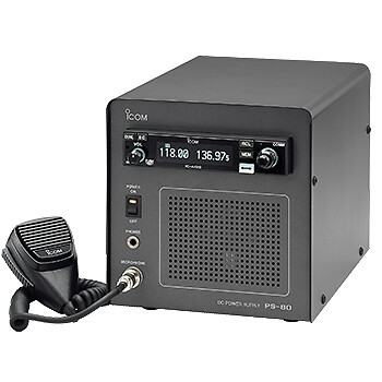 Just in! IC-A220B VHF Airband Transceiver & the PS-80 Base Station