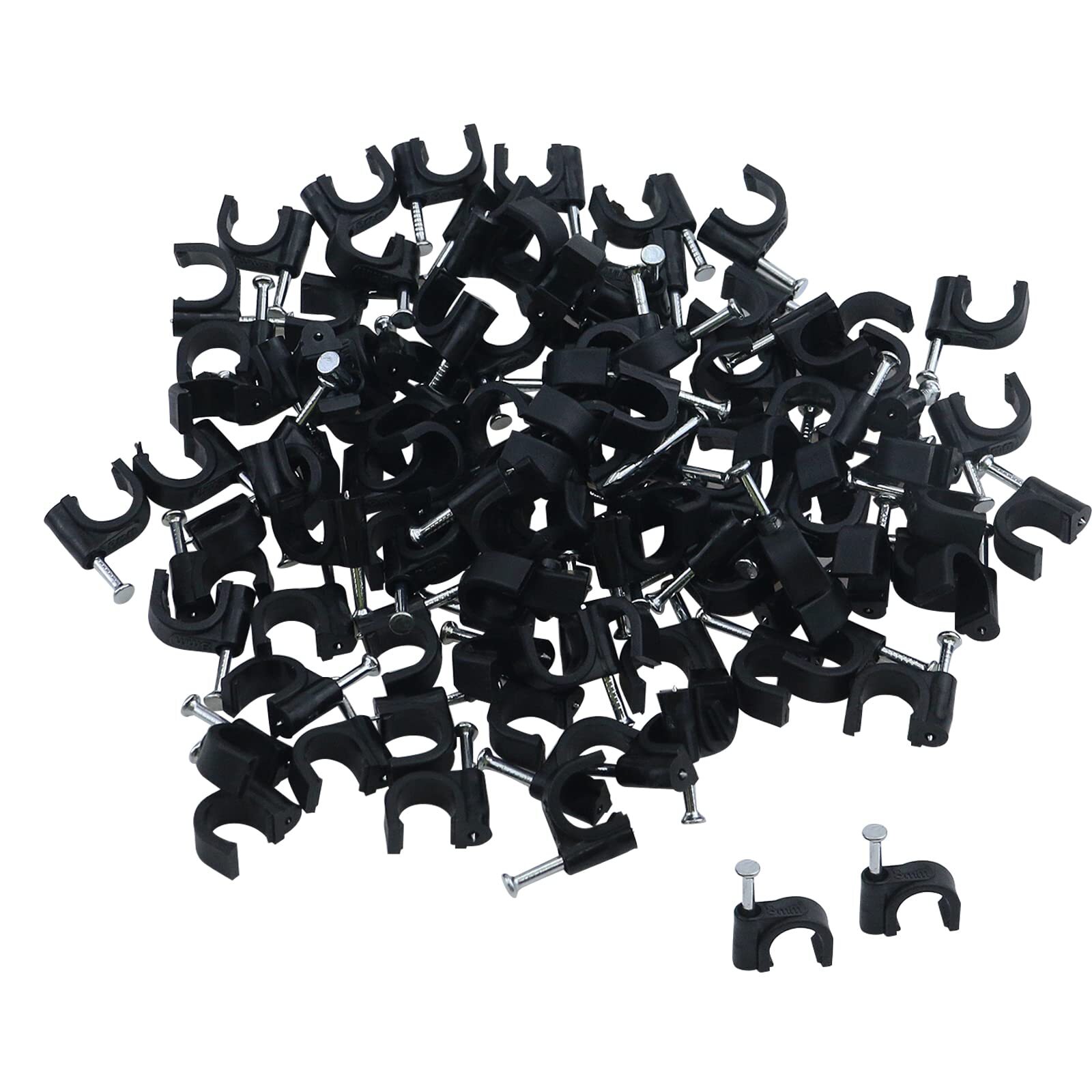 Nail In Cable Clips Ethernet Cable Nails Tacks Clips 8mm For Rg6 Cat6 Cable Mana