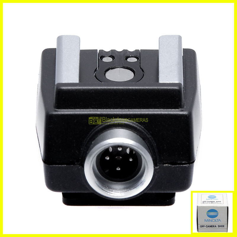 Minolta Off Camera Shoe Flash Sled with Socket for Dynax/Maxxum Cameras.