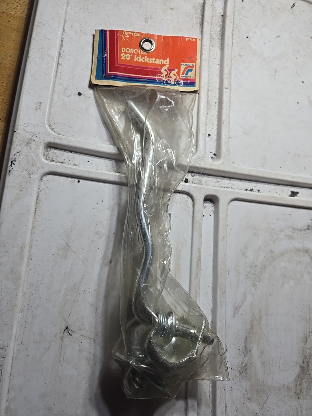 Vintage Nos Fuqua Sports Bicycle Bike Kickstand Mount 20 Inch Wheels BP- H20 Nos