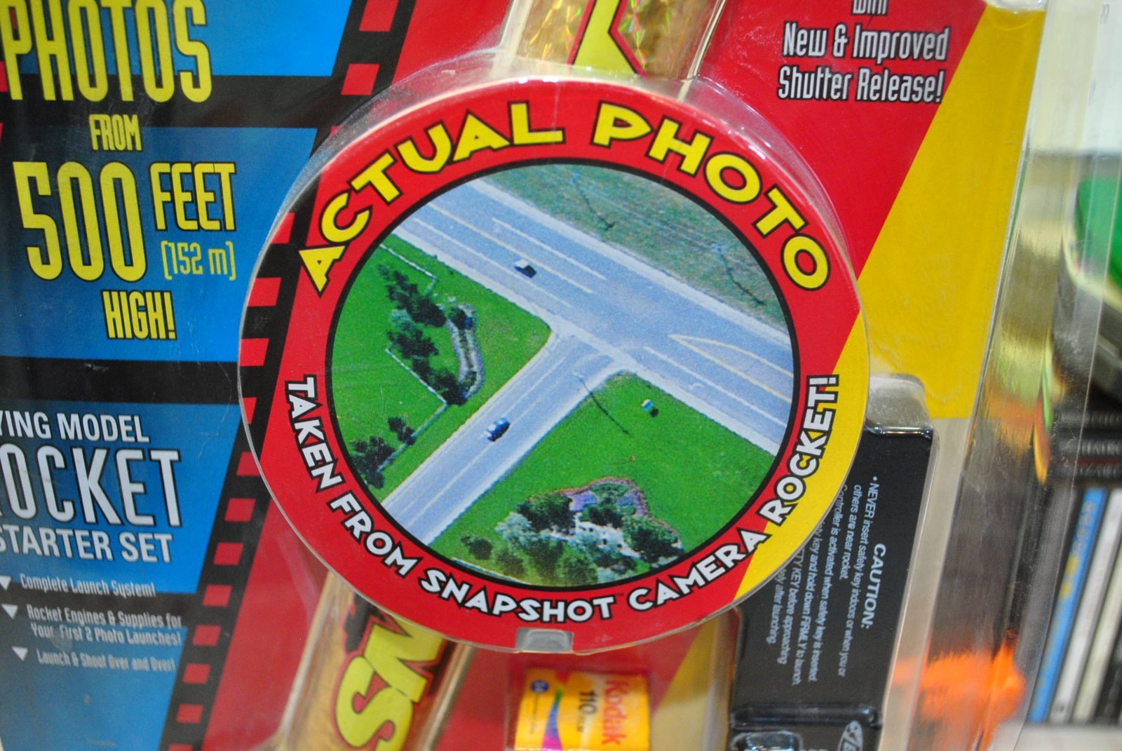 ESTES Snaphot Aerial Camera Model Rocket Start Set NEW No Engines. Nice!