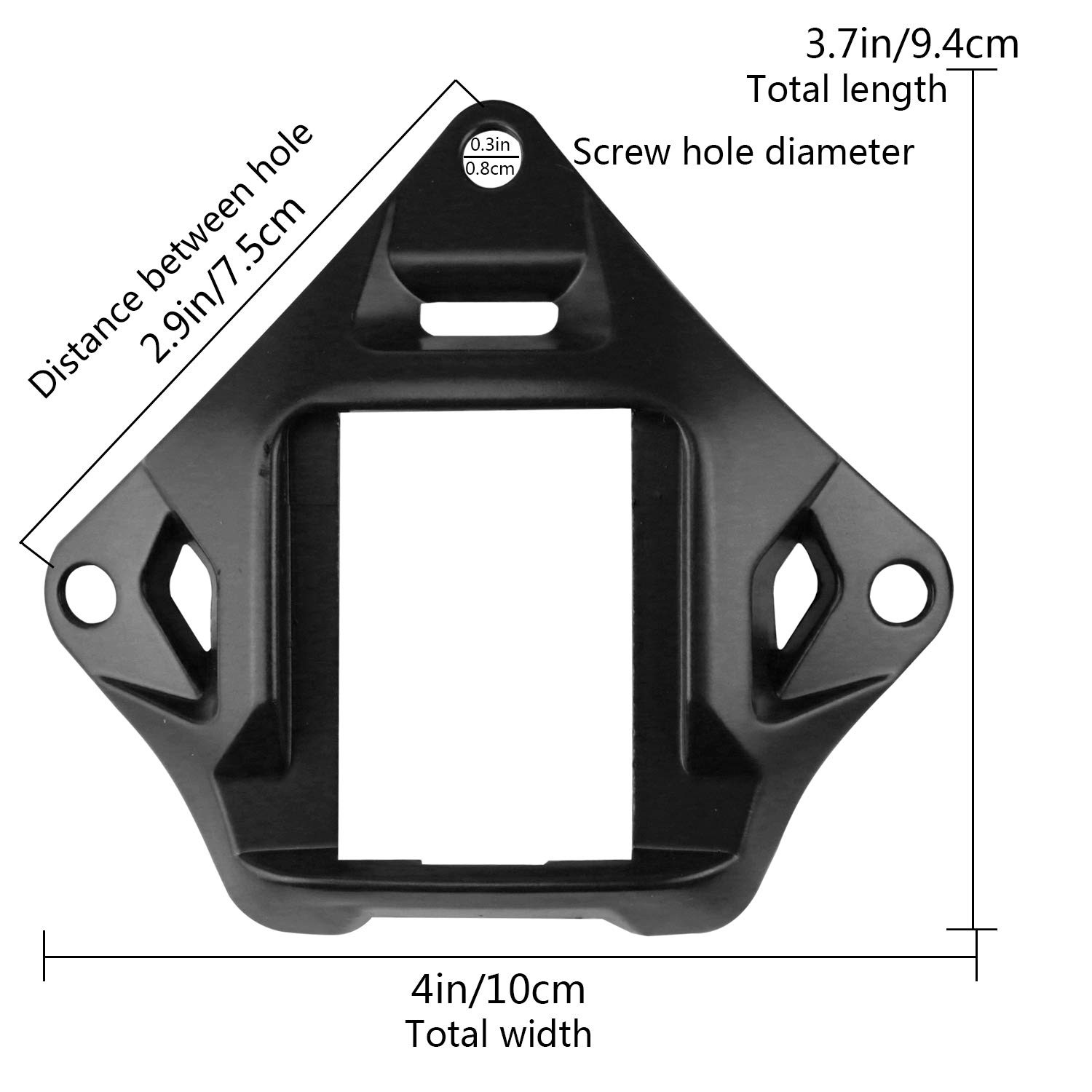 Tactical Helmet NVG Mount Shroud Steel Camera Bracket for Fast Helmets