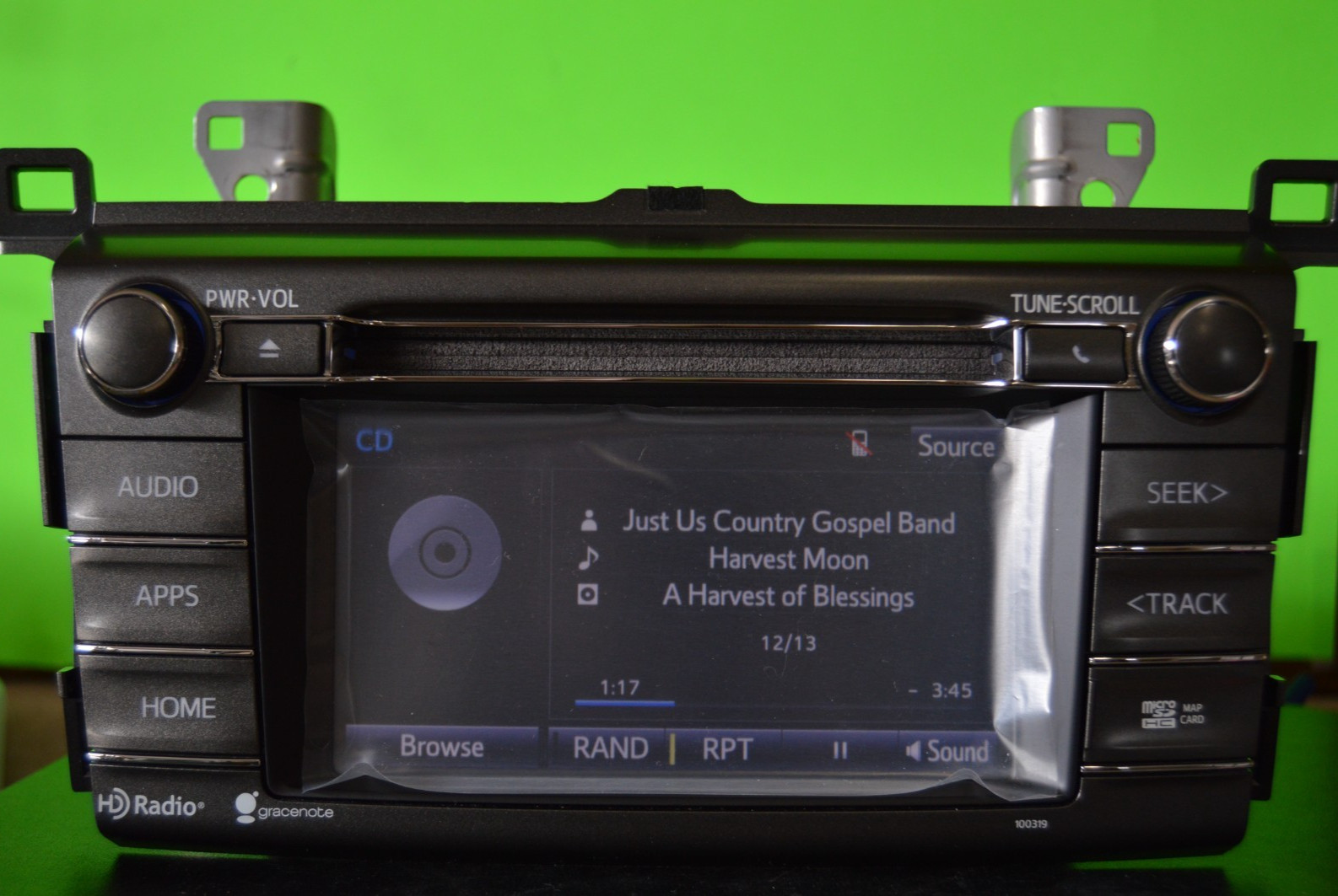 13 14 15 16 17 Toyota Rav4 100319 factory CD player HD GPS radio 86100-0R061