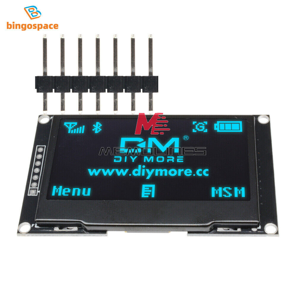 2.42" inch 128*64 HD Screen OLED Display Module 3.3V IC I2C SPI Serial SSD1309