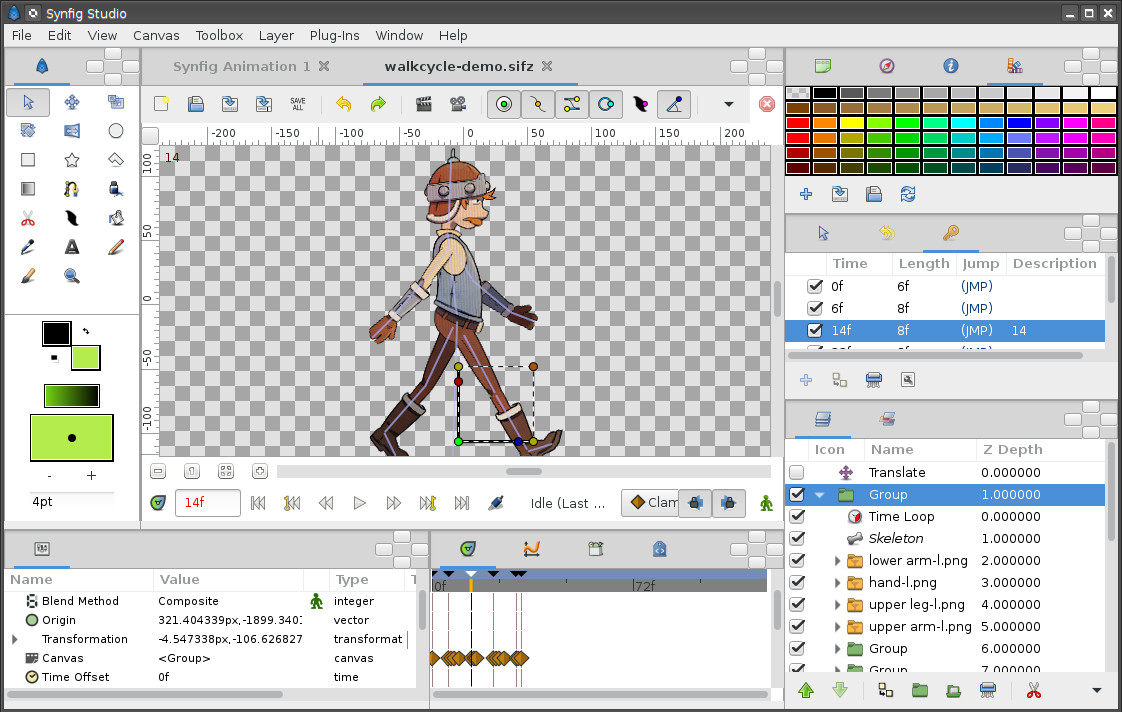 Synfig Studio Pro 2D Animation Software - Windows & MacOS - DVD - FREE SHIPPING