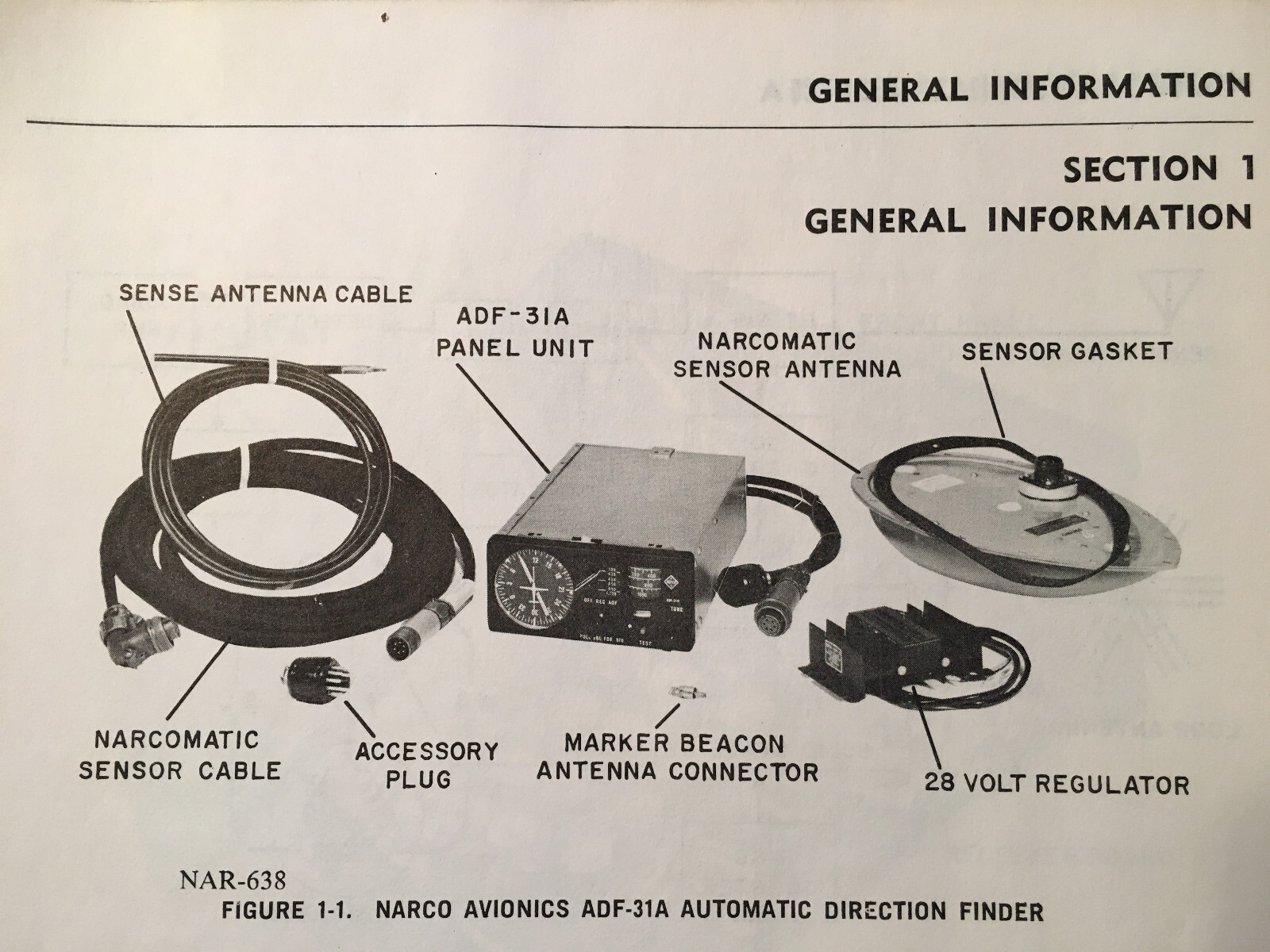 Narco ADF-31A Install & Service Manual