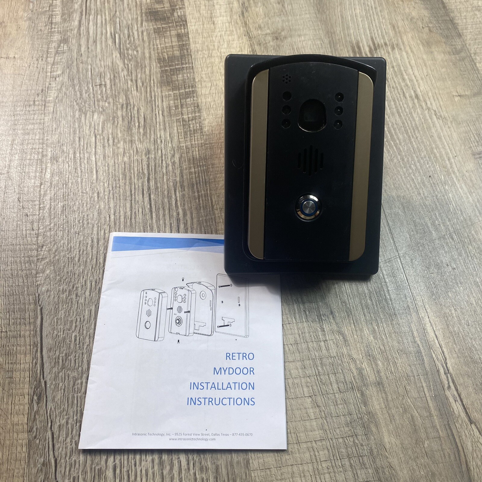 Retro MyDoor™ Video Doorbell With Instructions