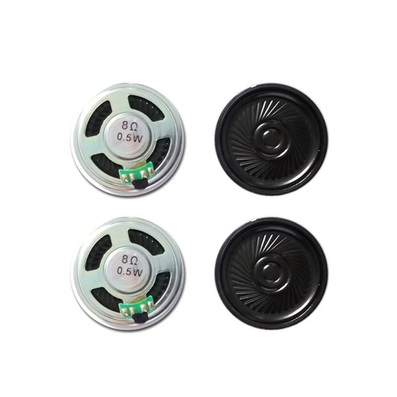 4CM Compactly 8Ohm 0.5W Auditory Driver Metal Shell For DIY Electronics