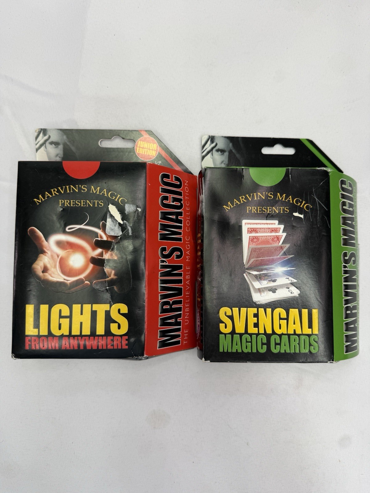 Marvin's Magic  Svengali Cards & Lights From Anywhere Sets NEW