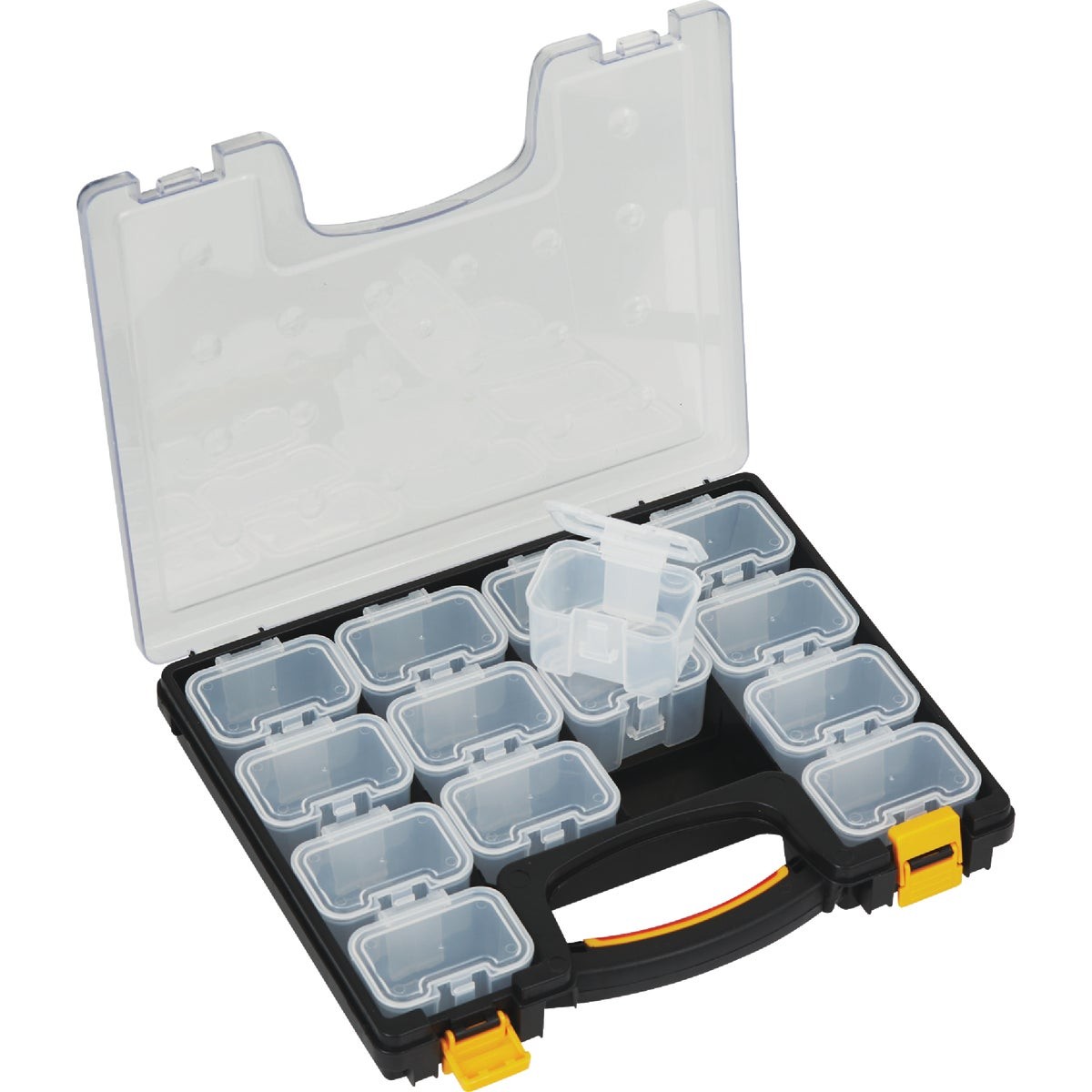 Plastic Parts Organizer with (14) Removable Storage Containers HL3049-C SIM