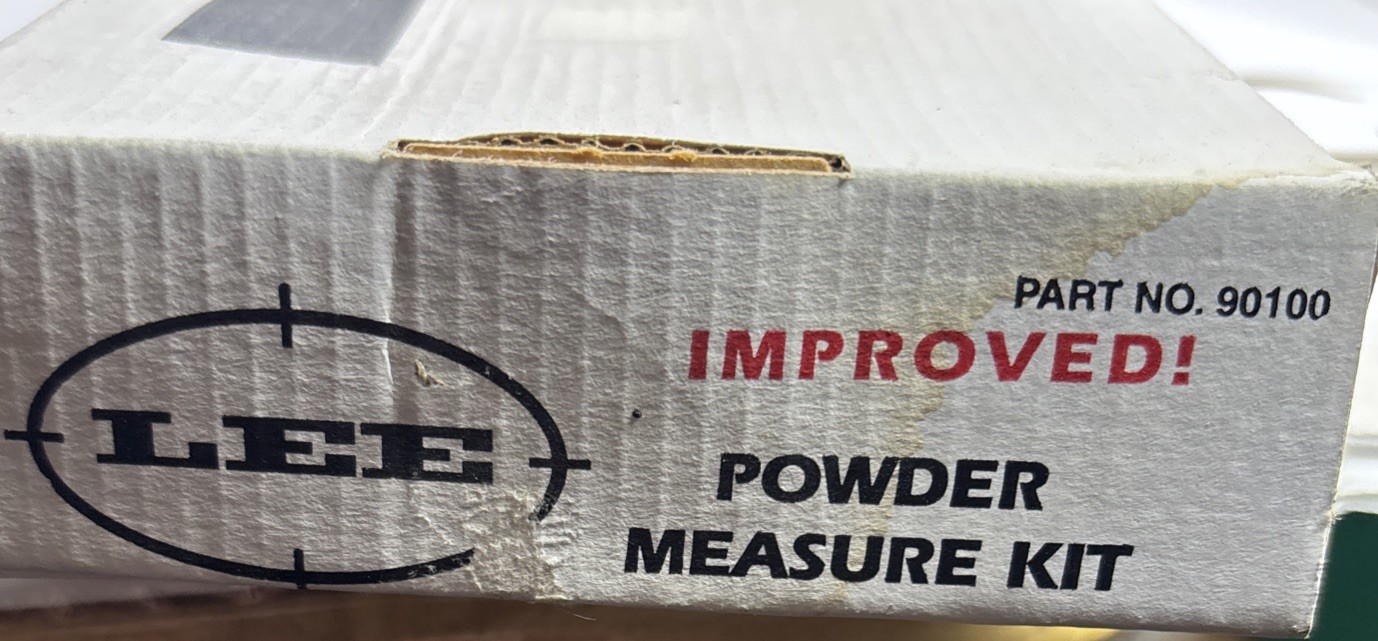 Lee Powder Measure Kit 14 Measures with Slide Card