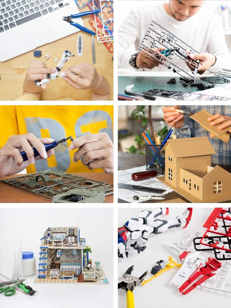 13 Pieces Mandala Crafts Model Tool Kit - Hobby Building Tool Hardware Basic Set